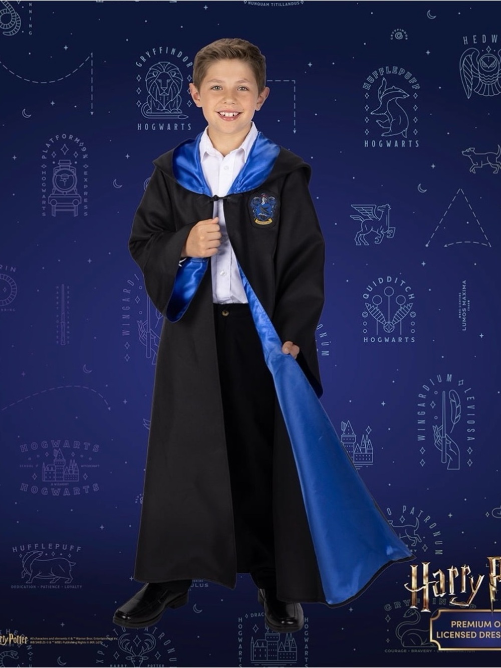 Official Harry Potter Ravenclaw Robe Costume for Kids